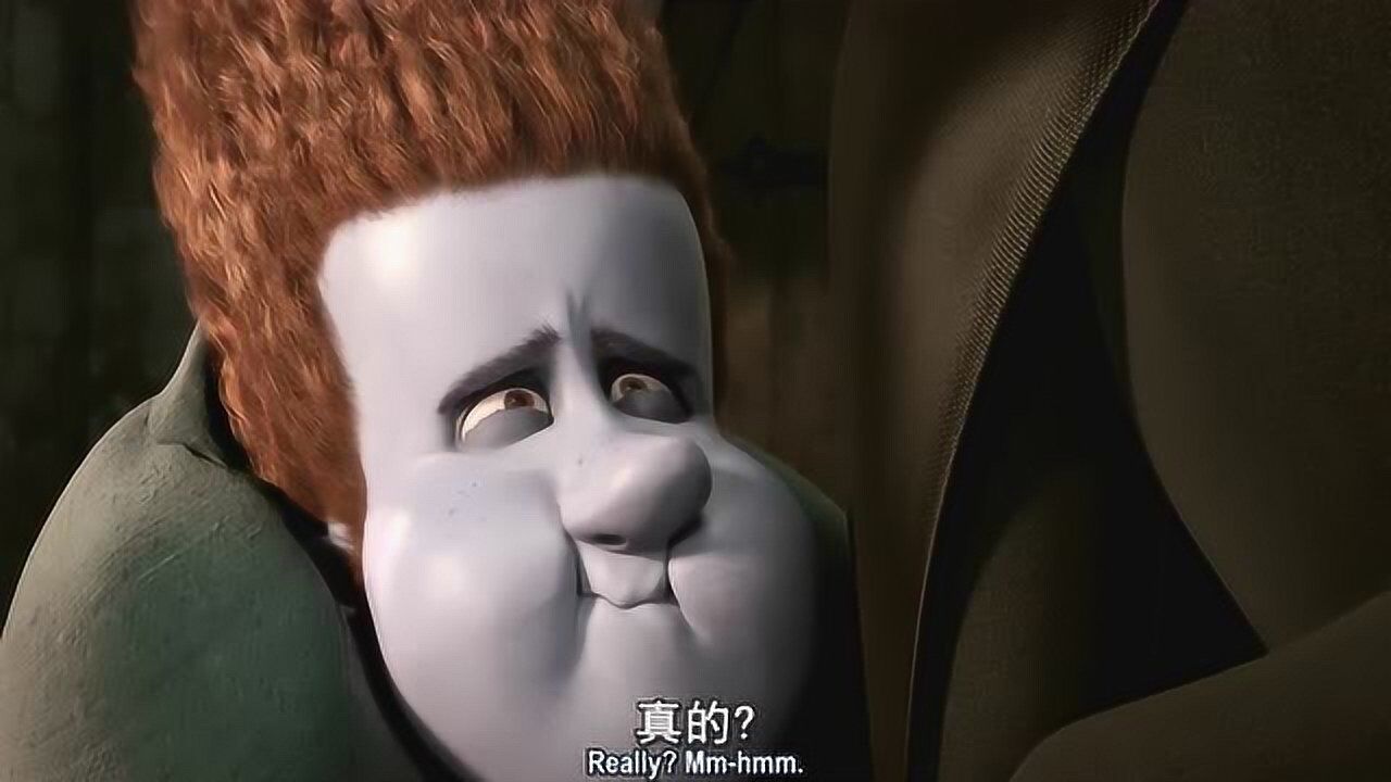 精灵旅社人类强尼伪装成怪物梅菲斯都给骗到了