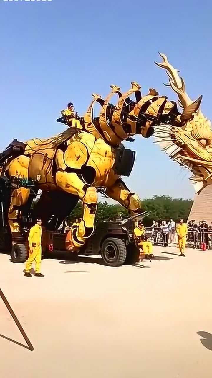 高大的龙头马身