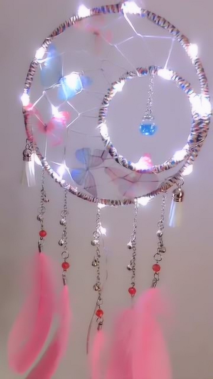 蝴蝶捕梦网小夜灯