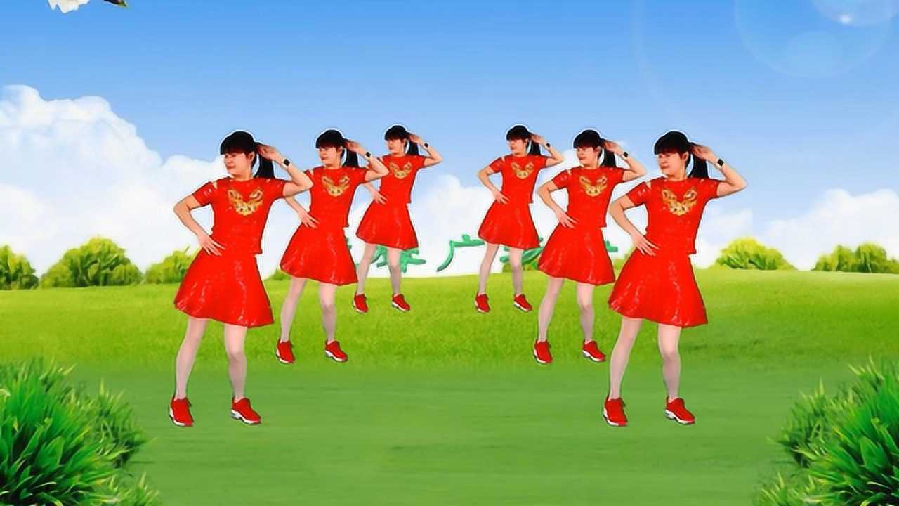 益馨广场舞《三月三》原创入门单人水兵舞16步 附分解教学