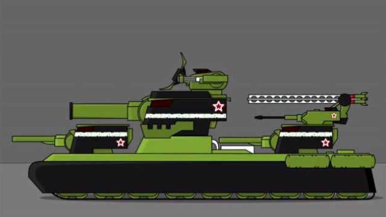 坦克世界搞笑动漫-s系打造kv-44