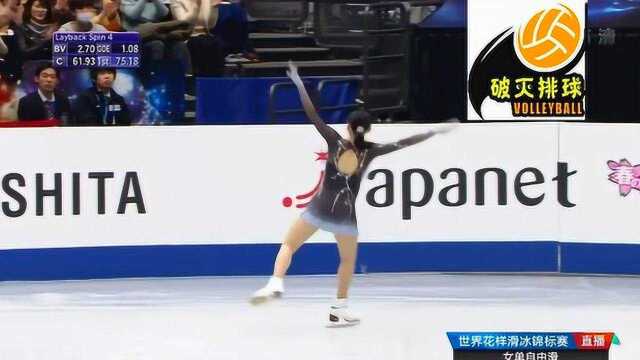 152.59分!2019花样滑冰世锦赛女单,纪平梨花自由滑回顾!