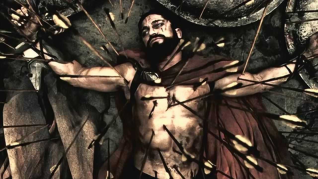 斯巴达300勇士:记住我们为什么死,因为我们不希望进贡和歌颂.