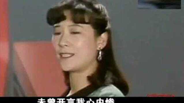 30年前王馥荔,京剧《苏三起解》唱出了流行歌曲的韵味!