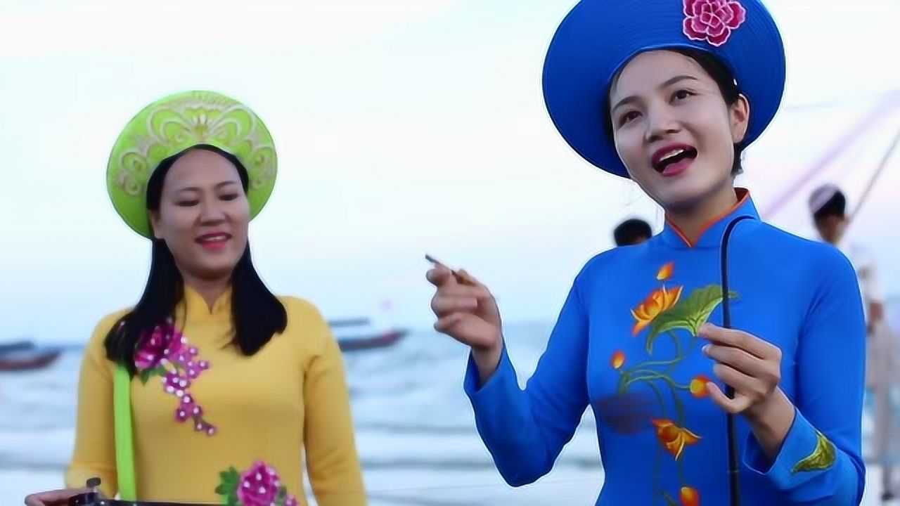 琴弦越少越难弹一根弦的乐器如何弹京族姑娘现场讲解