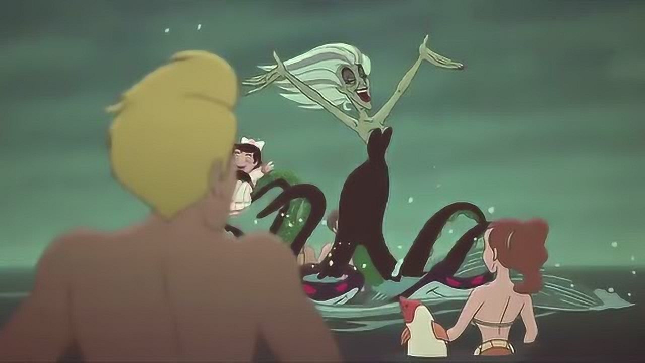 小美人鱼:正当重温相聚时刻,莫吉娜出现抢走宝宝!