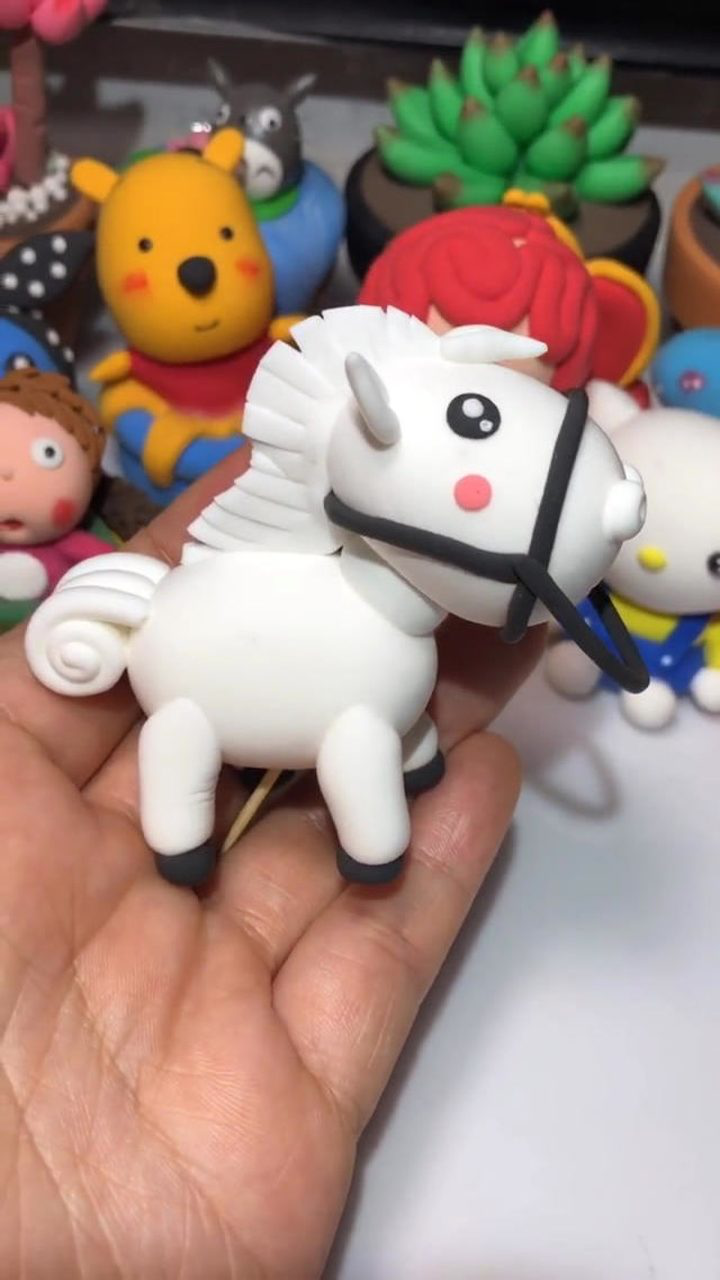 超轻粘土教程,西游记白龙马_腾讯视频