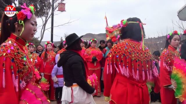 天水农村耍社火,娘娘坝西峪村小曲《买棉花》