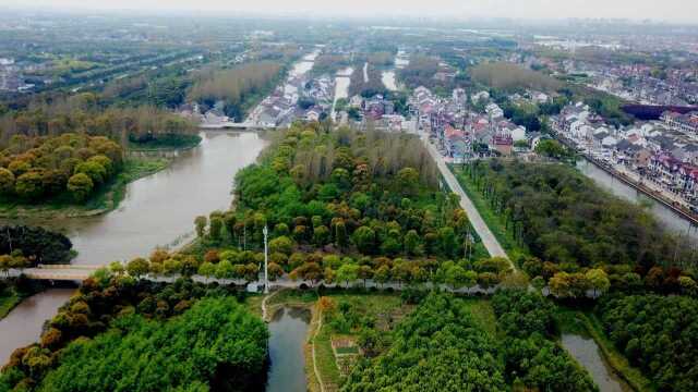 游走在大上海,浦东川沙城西航拍