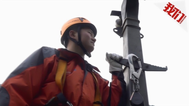 天门山索道检修工千米高空作业 2秒钟要听出设备异响