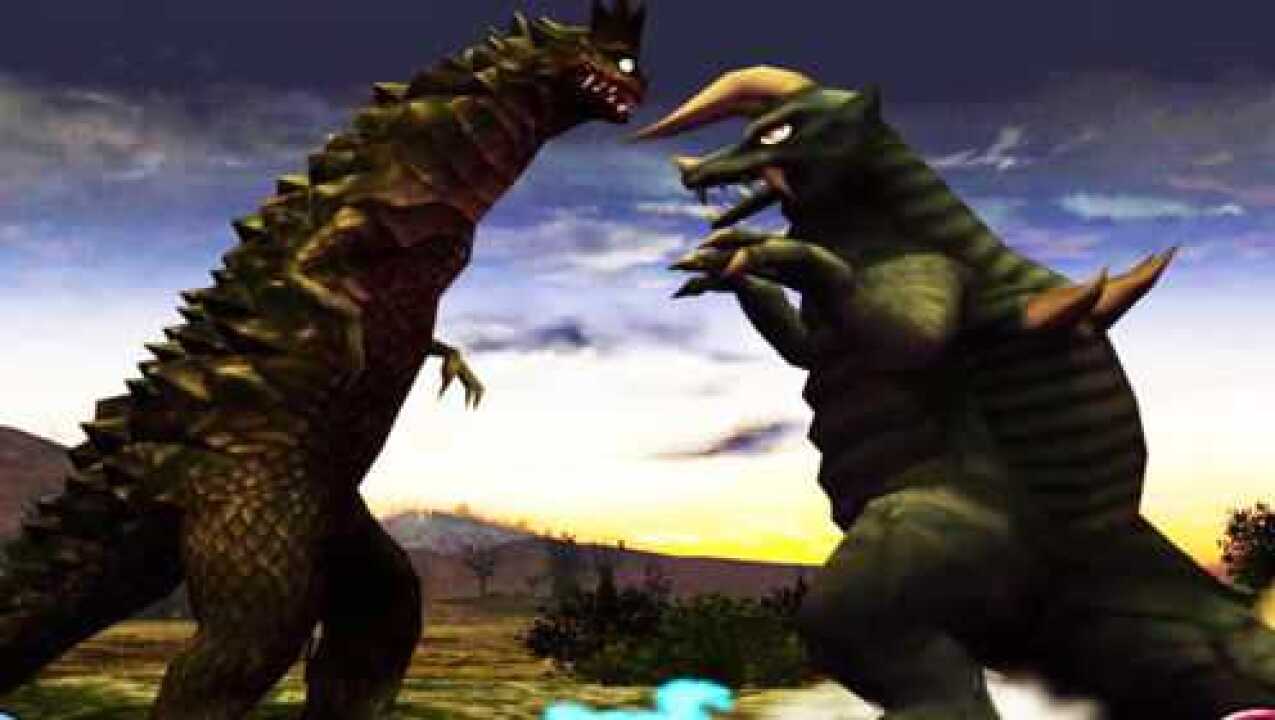 奥特曼游戏 布莱克王vs雷德王