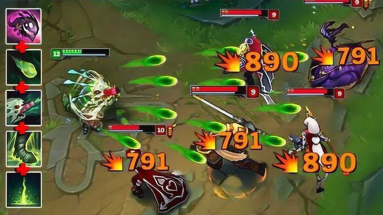 lol 大嘴:看见这个满满的血条了吗?下一秒它就"清零"了