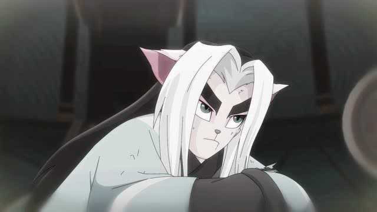 京剧猫墨邪为了救自己的妹妹墨兰只好假意归顺于黯