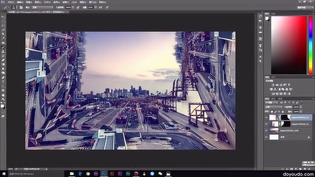 Photoshop教程:PS让照片具有立体空间感