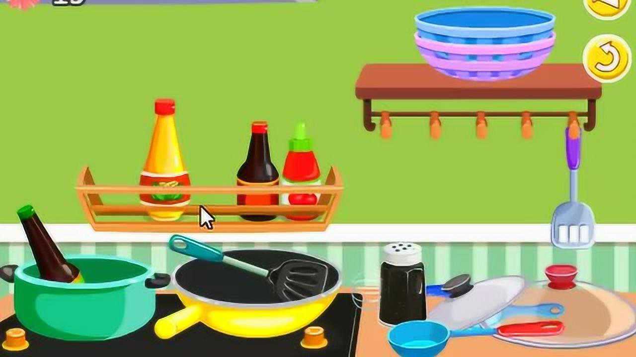 小猪佩琪整理厨房游戏