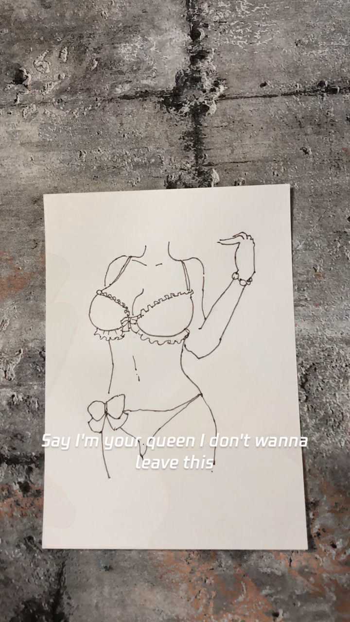 教你画比基尼美女简笔画._腾讯视频