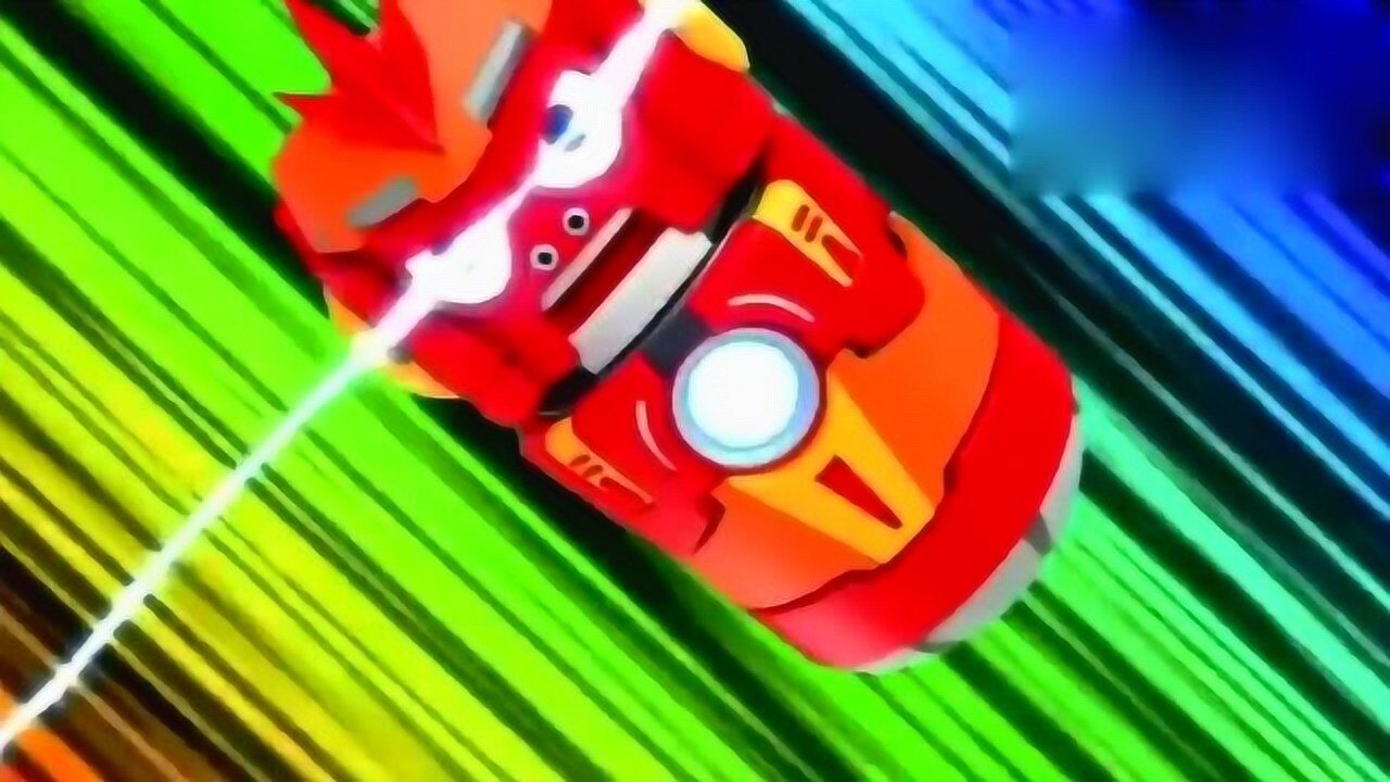 红色青蛙机甲动画片图片