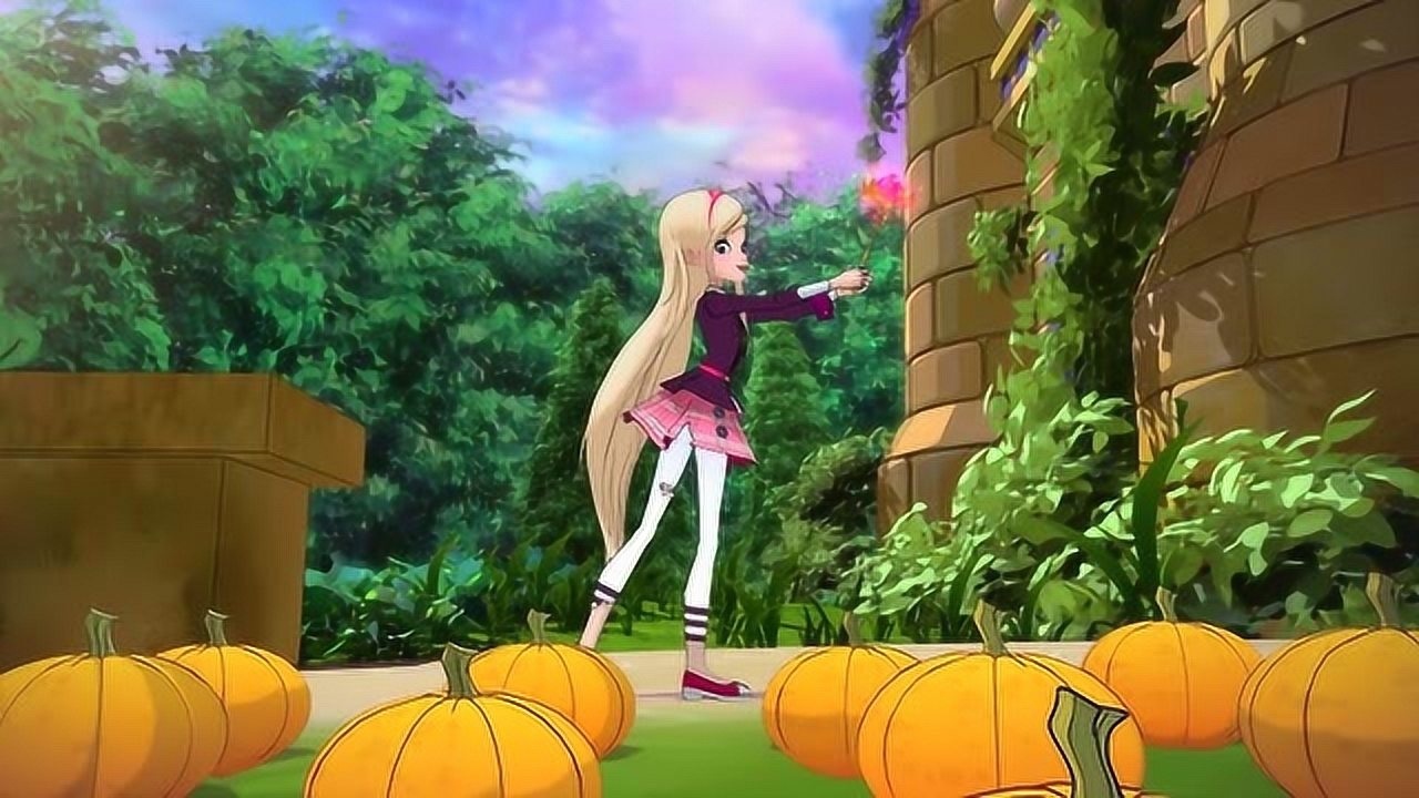 皇家趣学院罗丝的南瓜魔法可以巨人增加能量这也太巧了啊