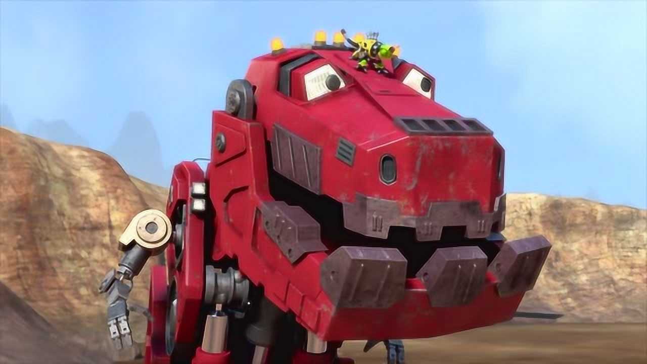 恐龙卡车你是庞大的暴龙机械要有礼貌和耐心