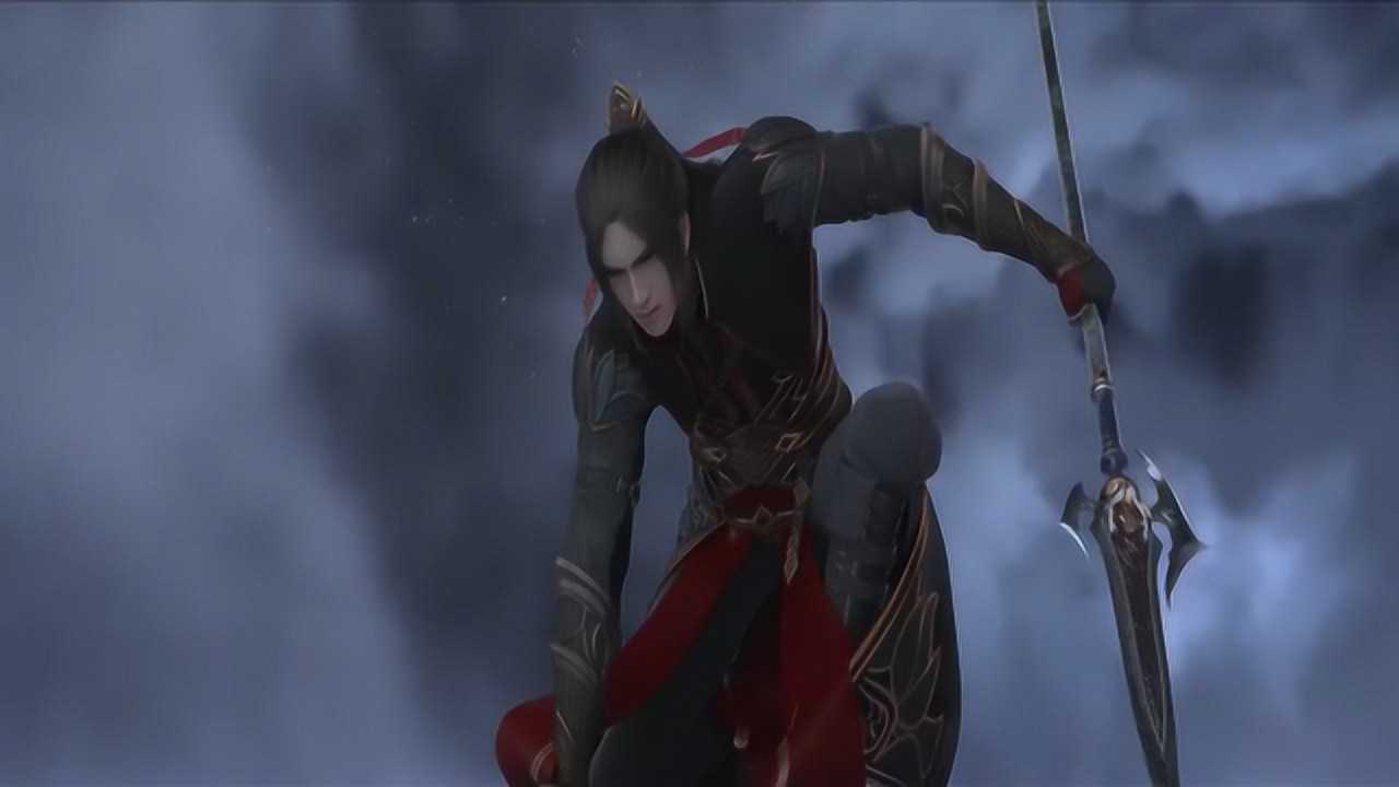 雪鹰领主为救同伴东伯雪鹰终于使出了玄冰枪法第二重血雨