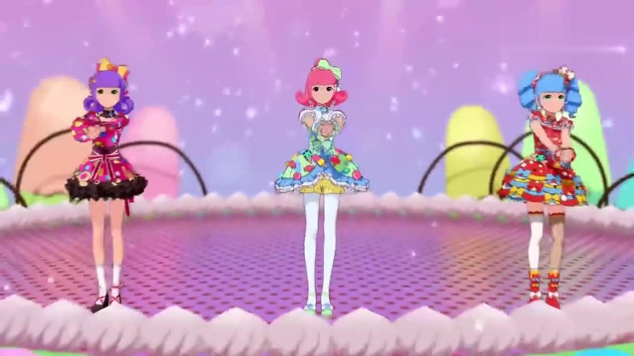 菲梦少女之歌舞mv:冰淇淋三人版,在糖果舞台上,小姐姐可真甜
