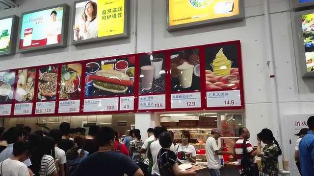 Costco好市多上海闵行店开业现场,看看到底多疯狂,多便宜