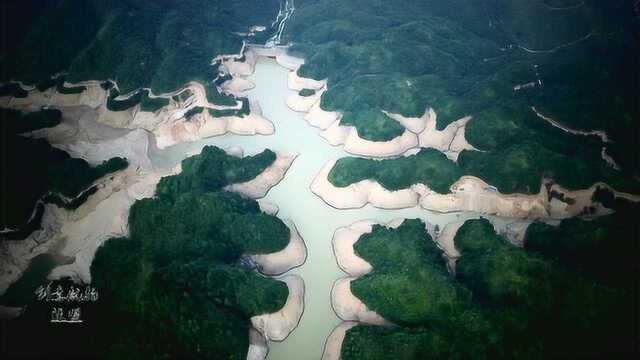 藏在广西深山的巨型水库,如此壮观地图却没名字,你知道是哪里吗