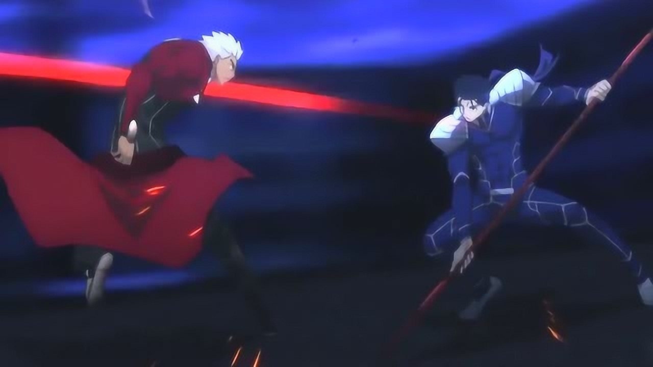 fate：红A士郎对战枪兵，我看见了经费在燃烧！_高清1080P在线观看平台_腾讯视频