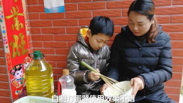 三八妇女节,我的女神节,三妹和小情人自制蛋糕甜蜜过节