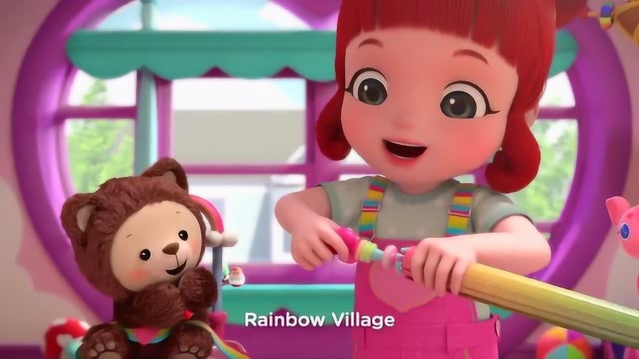 《彩虹宝宝第三季》:彩虹宝宝太可爱,其实蜜蜂一点都不害怕,别这样