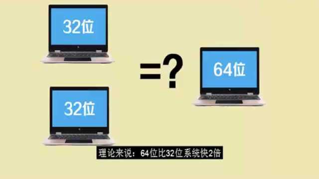 Windows电脑系统,32位和64位的区别,IT大神视频教学!