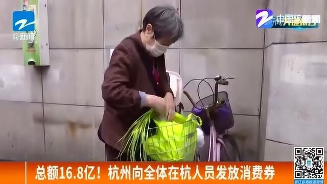 总额16.8亿! 杭州向全体在杭人员发放消费券 推动市场回暖