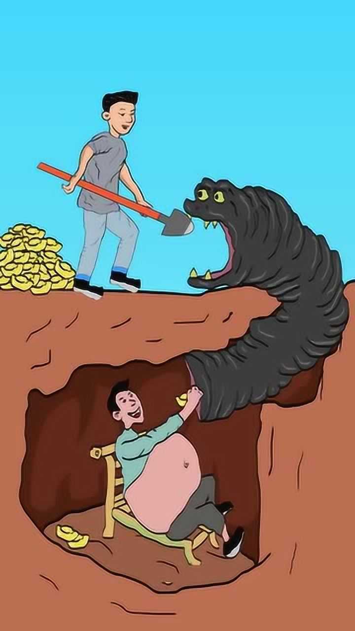 人心不足蛇吞象,懂得见好就收才是明智的选择,贪心只会自食恶果!