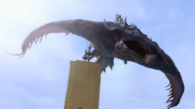 狄仁杰之神都龙王:海怪袭击船队,这特效太帅了,给100分!