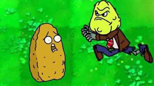 植物大战僵尸:倭瓜头僵尸跑过来了