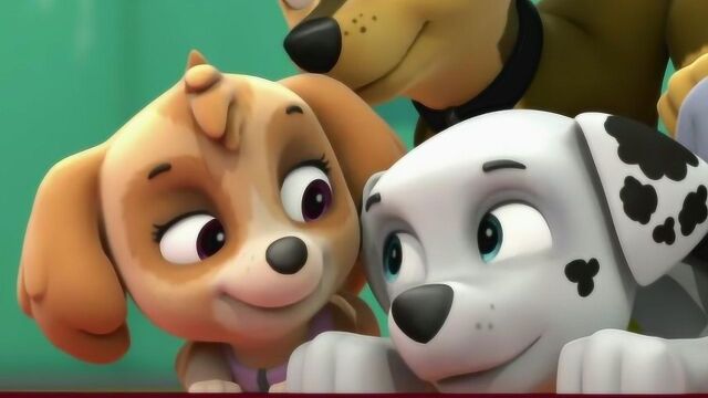 阿奇和毛毛在小镇上巡逻,一个小朋友在路边,这可把他们担心坏了 玩具