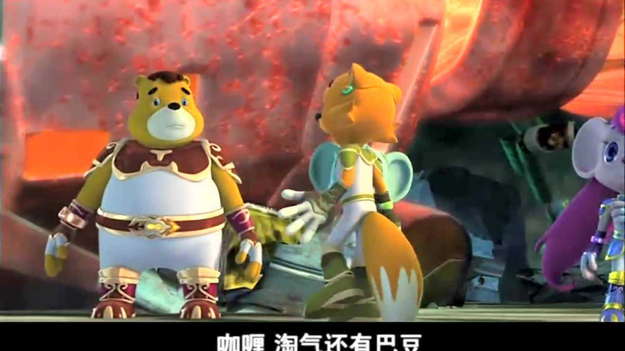 蓝猫龙骑团菲菲向队友逐个告别后进行人龙分离