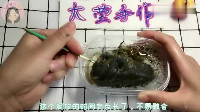 洗泥系列:用茶叶水洗泥,无硼砂,无胶水,好玩,还透着茶叶香味