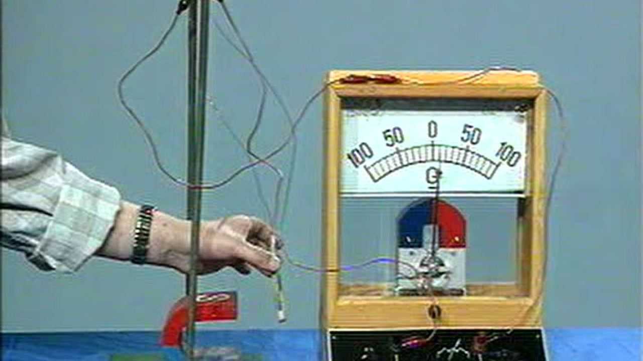 初中物理演示实验73电磁感应