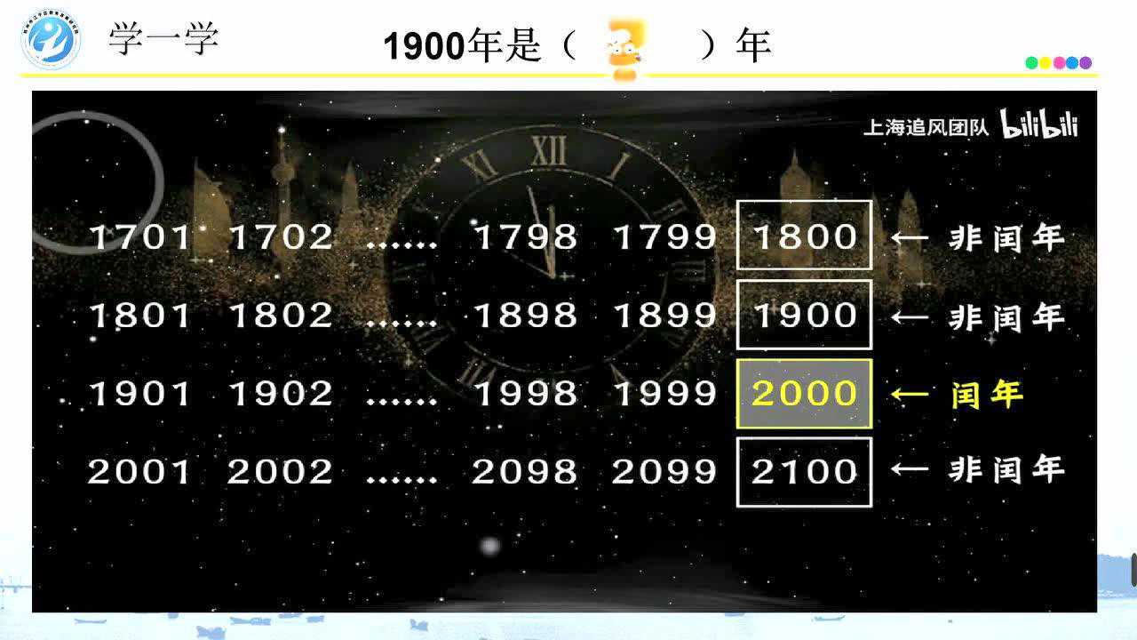 2020年4月22日发布09:43第2课时《平年,闰年》微课为你推荐自动连播01