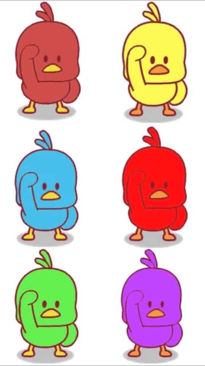 小黄鸭丨抖音小黄鸭表情包丨彩色版丨全套