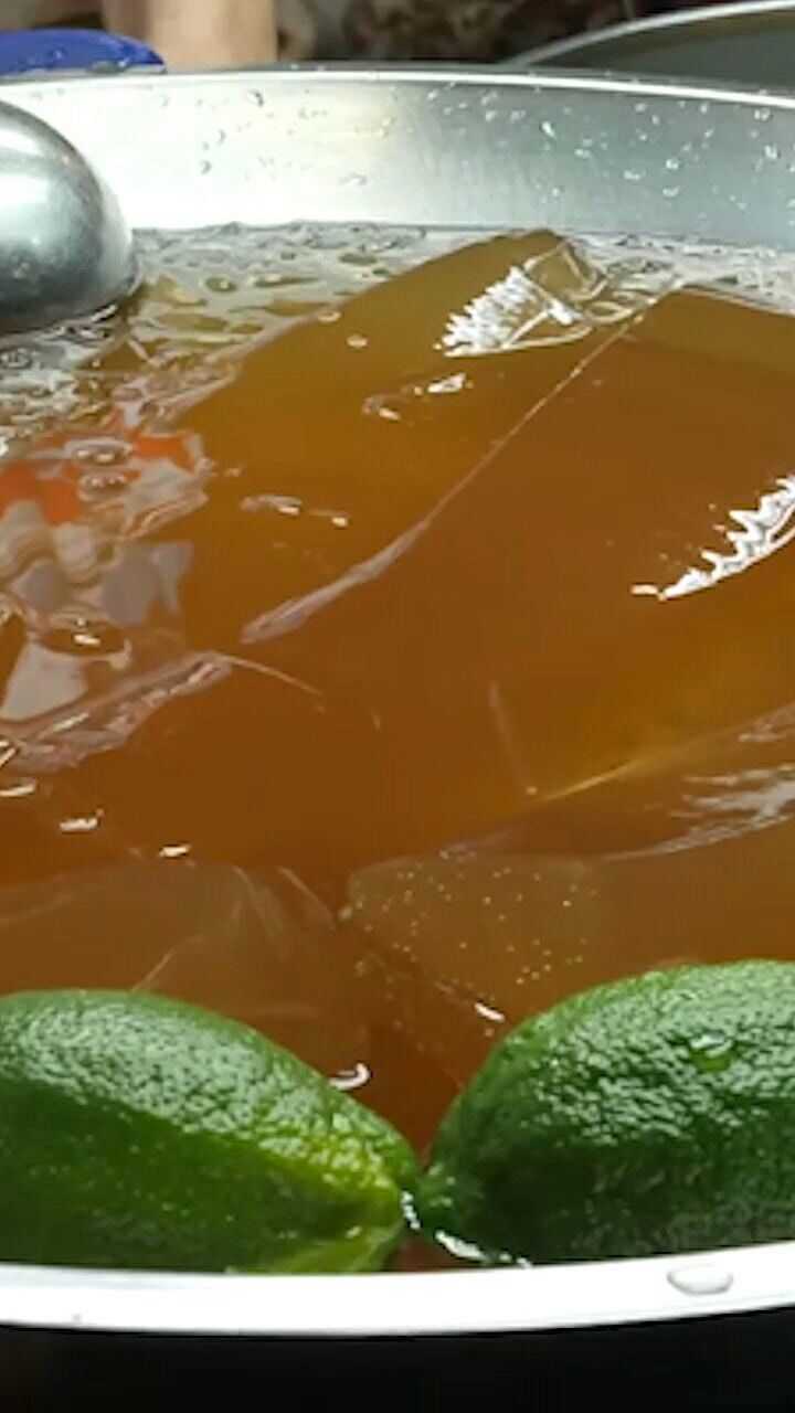 台湾人夏季必备解暑圣品,酸酸甜甜的爱玉冻,超好喝