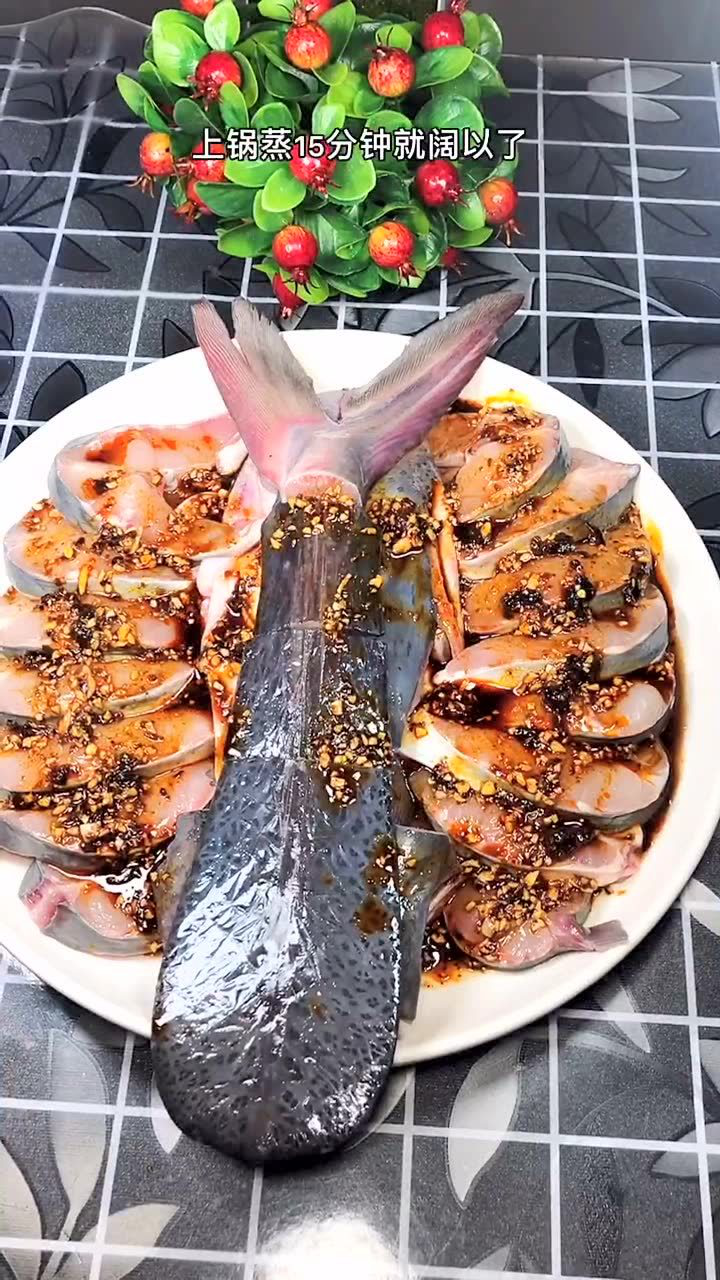 清蒸鸭嘴鱼看着香不香太棒了!