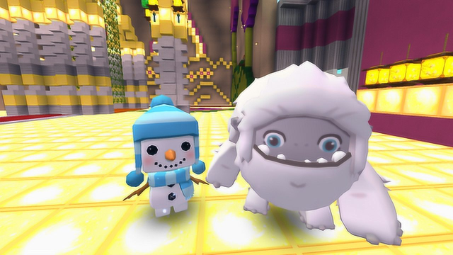 迷你世界:雪灵心中活泼可爱的大毛