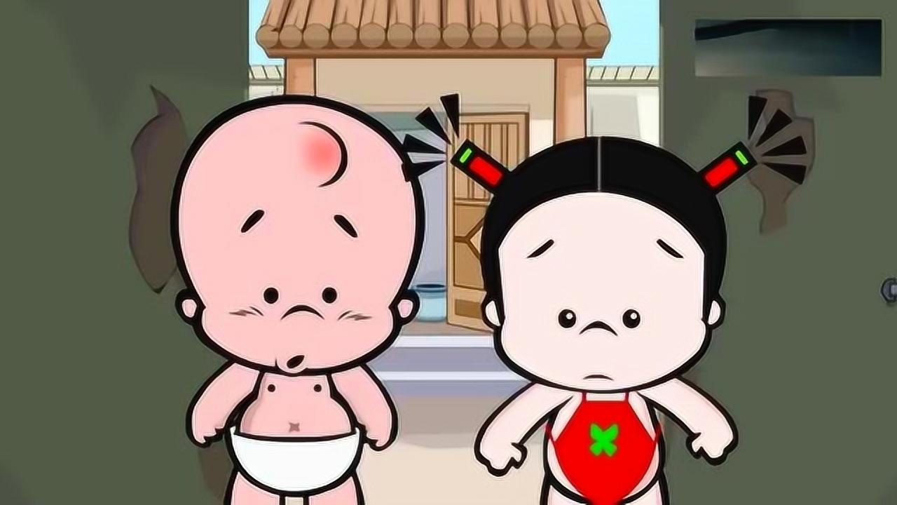 小破孩之破锣侠小破孩无意中发现了赈灾粮原来是被肥猪偷走了