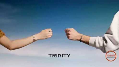 卡地亚Trinity系列广告.剪刀石头布