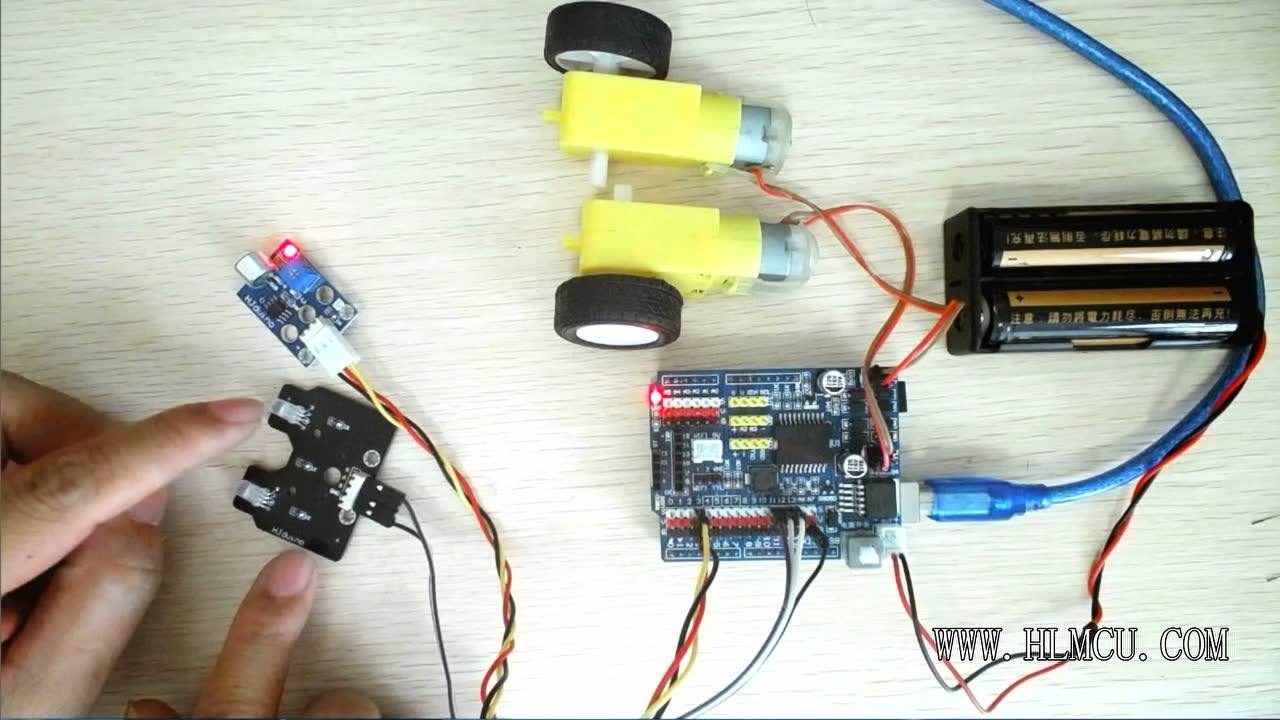 arduino智能小车创客教育课程第23讲声控智能小车避障小车_高清1080P在线观看平台_腾讯视频