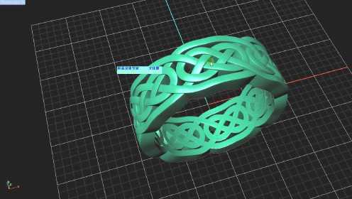 Matrix珠宝首饰3D建模实例课程-第1课 第2节  周期性戒指快速成型
