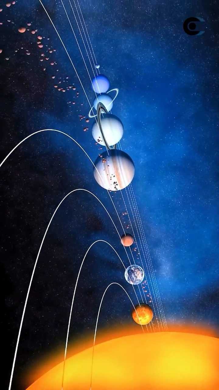 2049年12月6日太阳系将会发生九星连珠的罕见现象