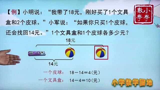 一年级数学思维拓展课 看似没有联系的条件 联系起来就能找到答案